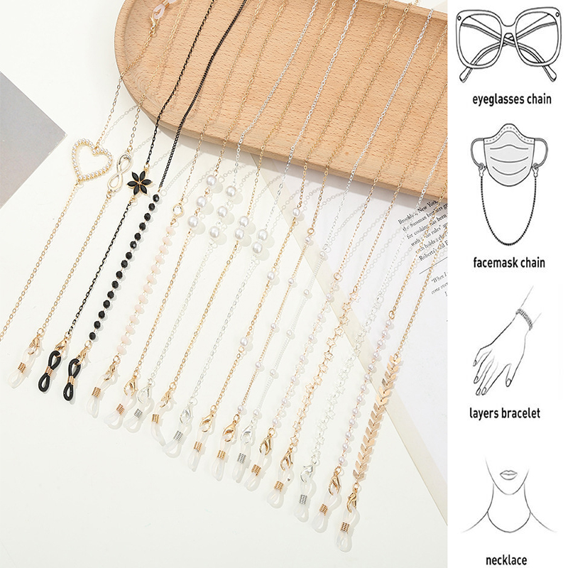 Mask Chain Holder - 2022 Fashion Glasses Chain for Women
