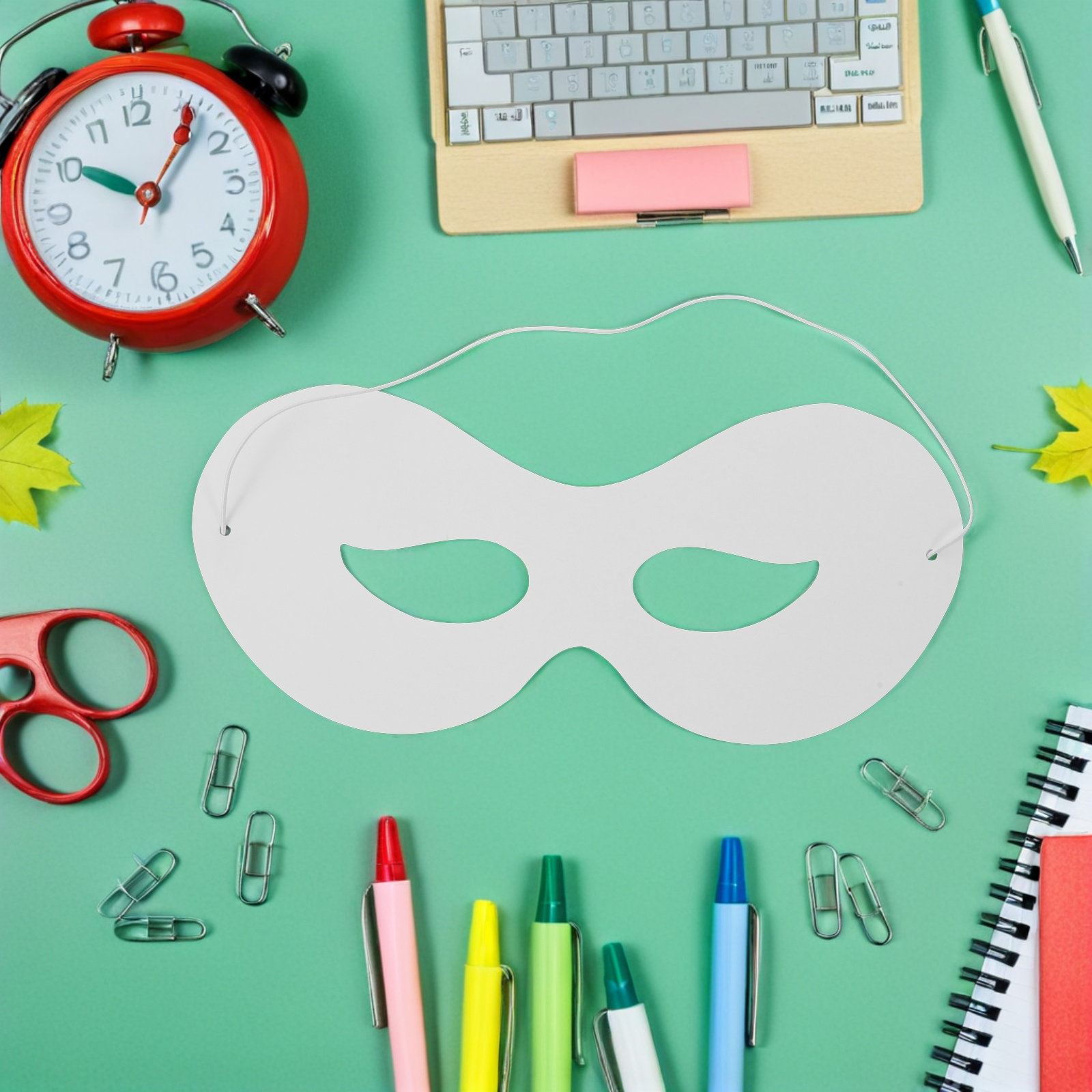 40Pcs Children DIY Paintable W - Kids Face Mask review and price
