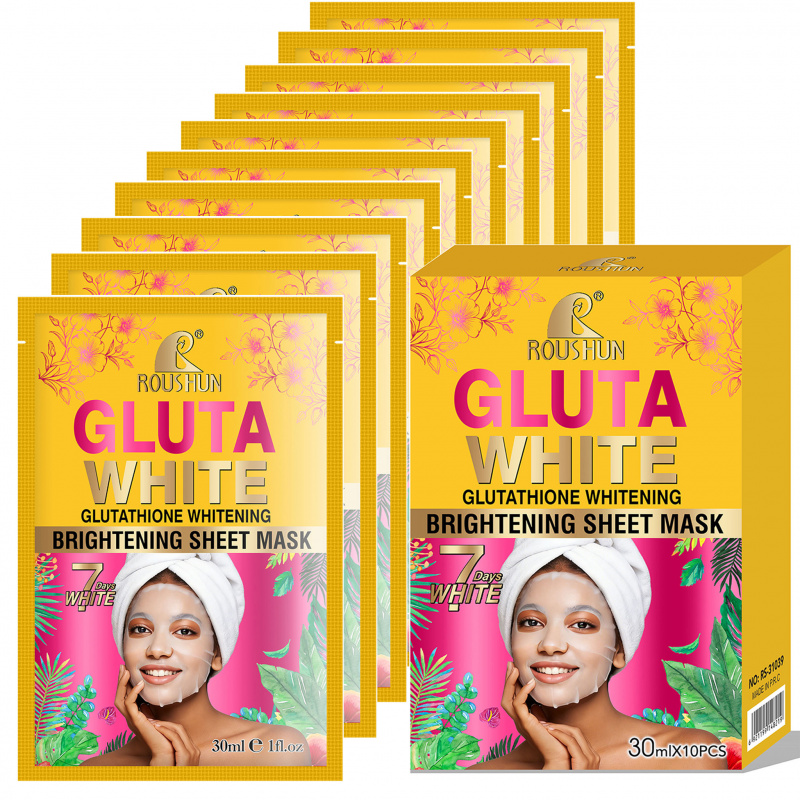Gluta White Facial Mask Facial - Face Mask Storage Box review and price