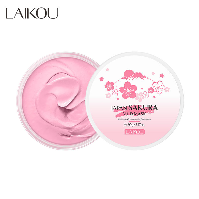 LAIKOU Sakura Clay Mask 25g/90 - Dust Mask Construction review and price