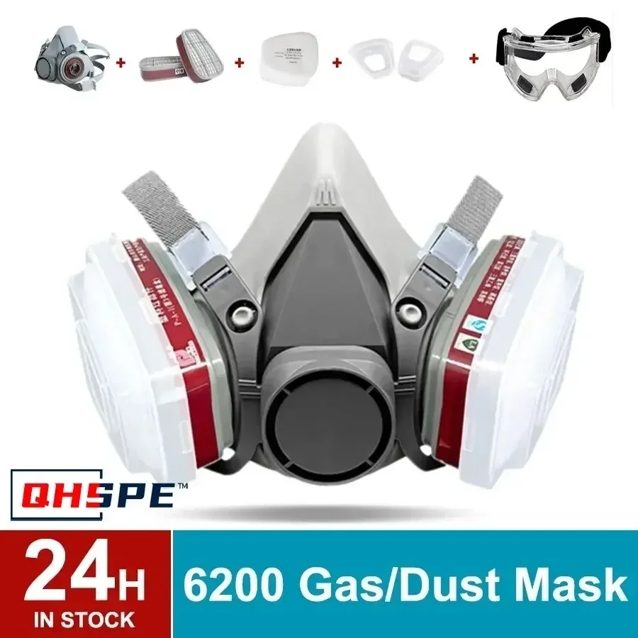 Original 6200 Respirator Reusa - Dust Mask Construction review and price