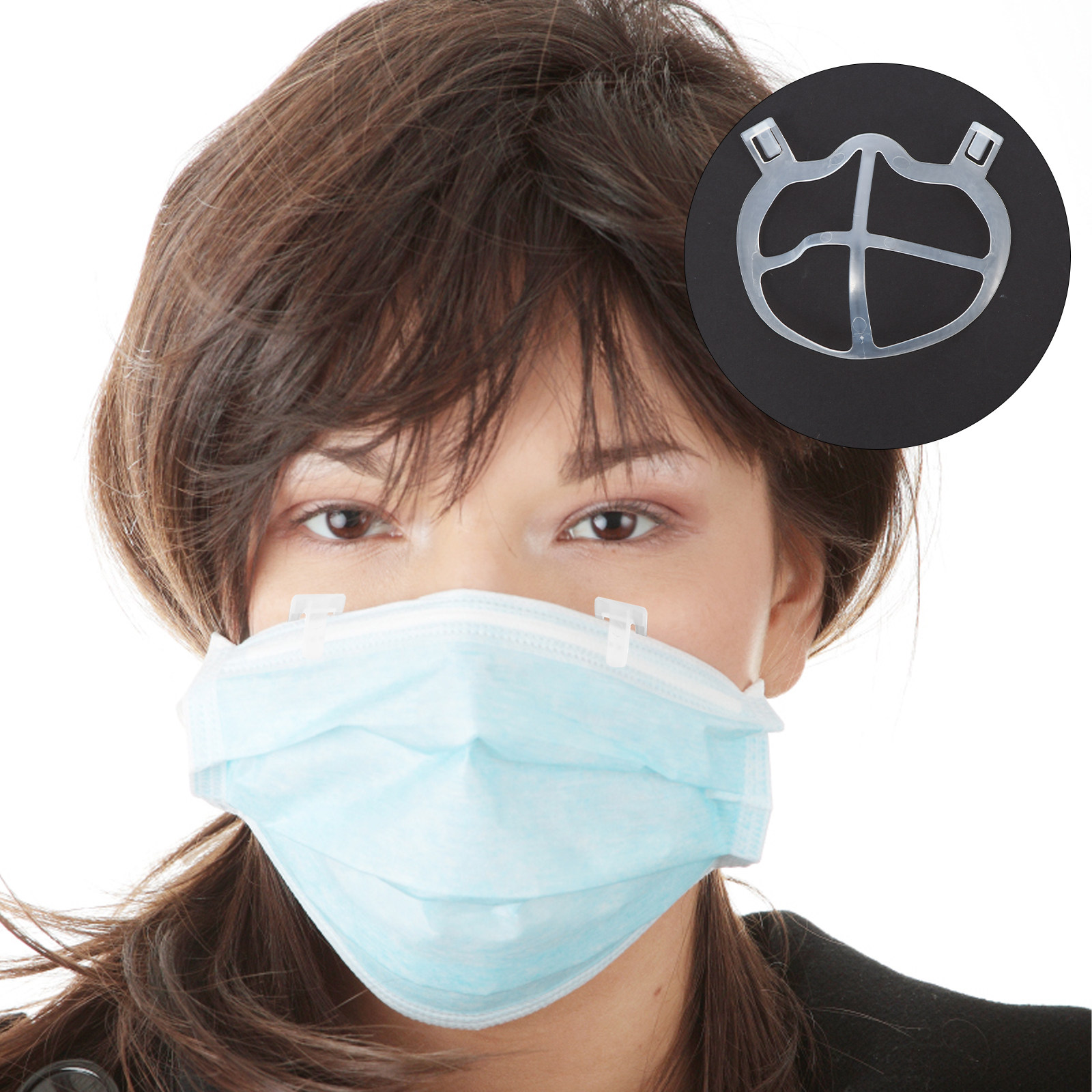 10Pcs Silicone Mask Holder Inn - Silicone Mask Bracket review and price