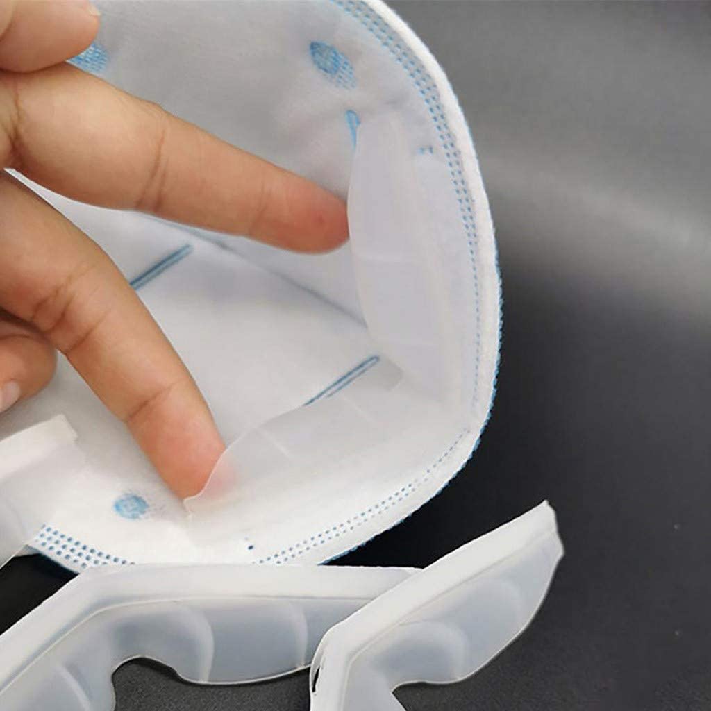 3D Mask Holder Clip, Nose Brid - Silicone Mask Bracket review and price