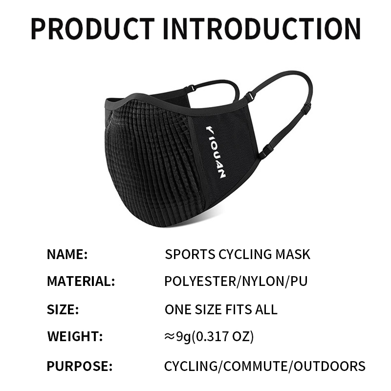 YIQUAN Sports Cycling Mask - D - Anti Pollution Mask review and price