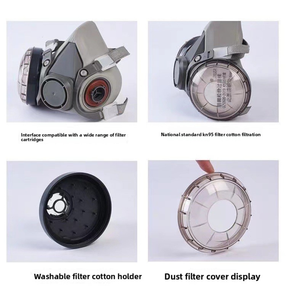6200 Half Face Respirator Reus - Respirator Half Face review and price