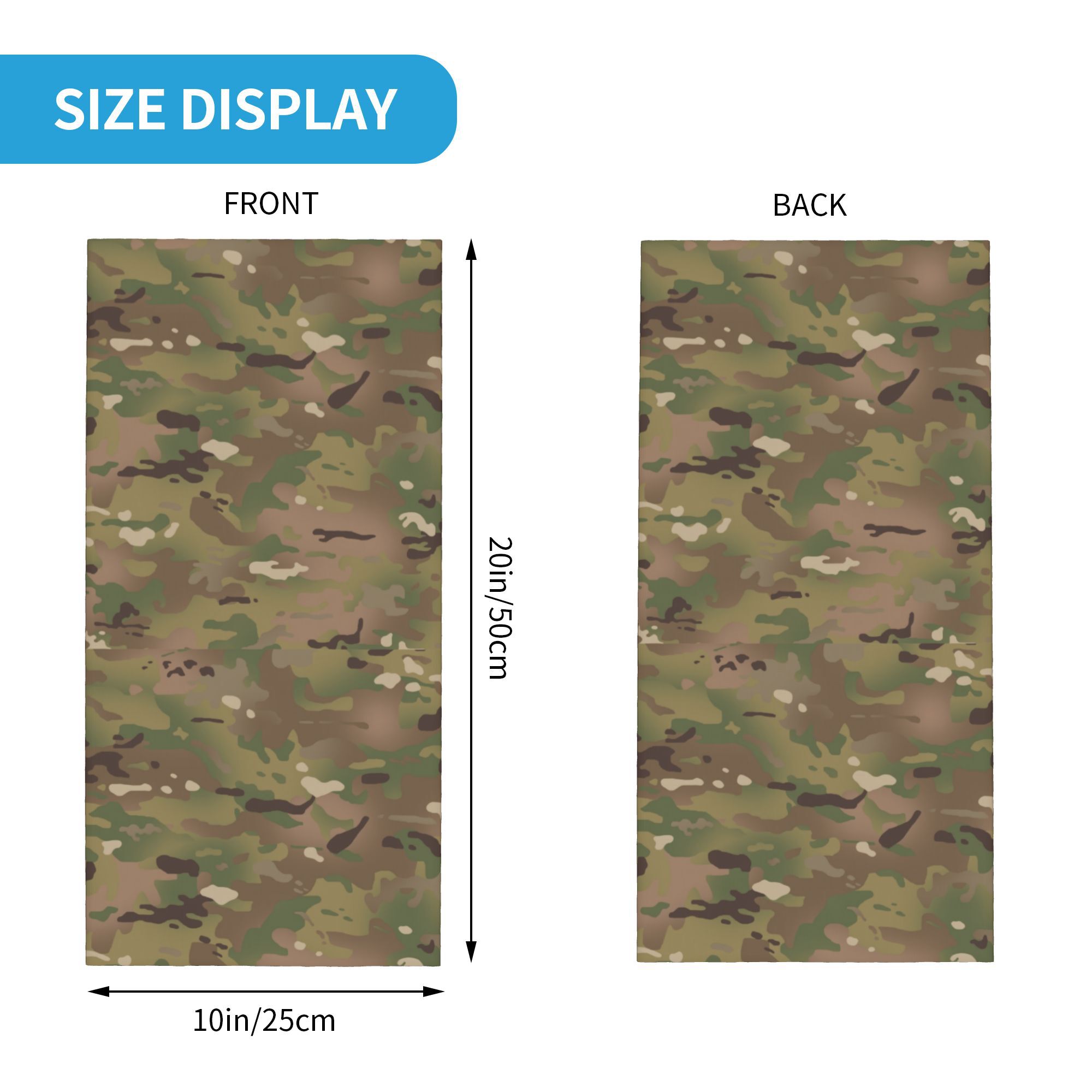 Custom Military Camouflage Pat - Neck Gaiter Face Cover review and price