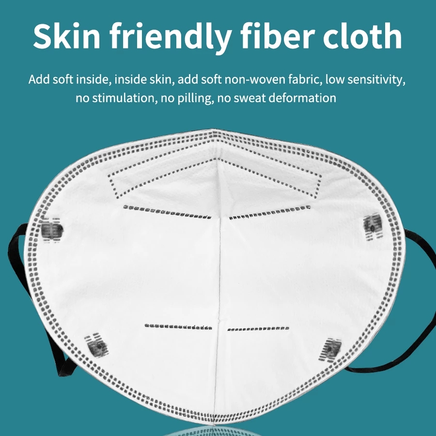 5PCS FFP2 Mask CE Approved Fil - Respirator Half Face review and price