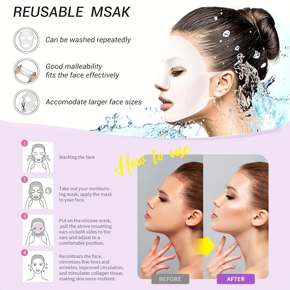 Reusable Silicone Face Mask Ho - Silicone Mask Bracket review and price