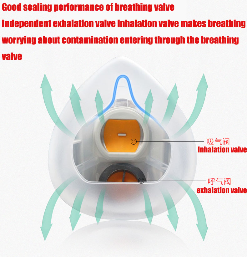 Silicone Dust-proof Gas Mask R - Respirator Half Face review and price