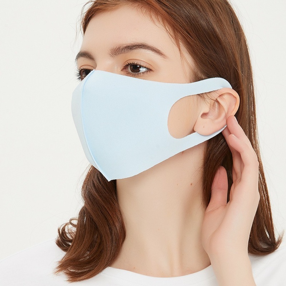New Breathable Ice Silk Mask A - Cloth Face Mask Washable review and price