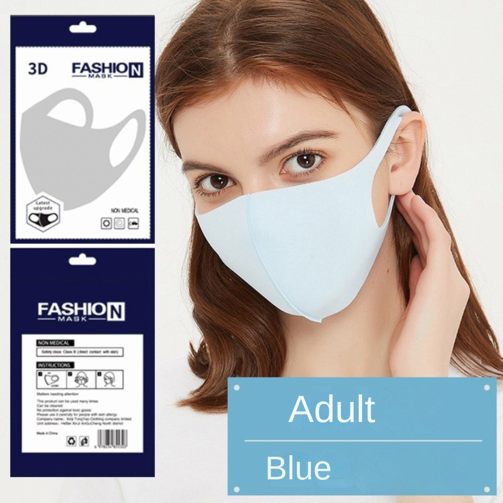 New Breathable Ice Silk Mask A - Cloth Face Mask Washable review and price