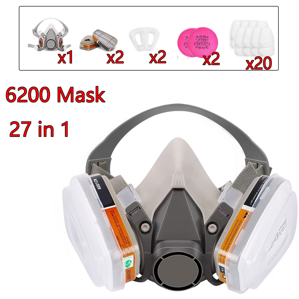 Gas Mask 6200 Set Vehicle Pain - Face Mask Storage Box review and price